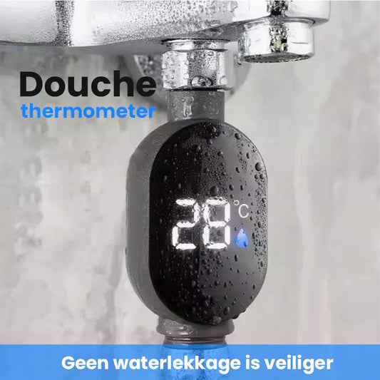 🌡️ Zie direct hoe warm je douche is – nooit meer te heet of te koud! 🚿