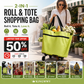 📢📢50% RABATT  NU!! ⏰🛒 2-i-1 Vikbar Shoppingvagn