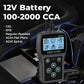 BT100 Autobatterij-tester 12V belastingstester