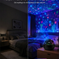 Obrotowa lampka nocna LED 2 w 1 z projektorem gwiazd