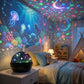 Obrotowa lampka nocna LED 2 w 1 z projektorem gwiazd