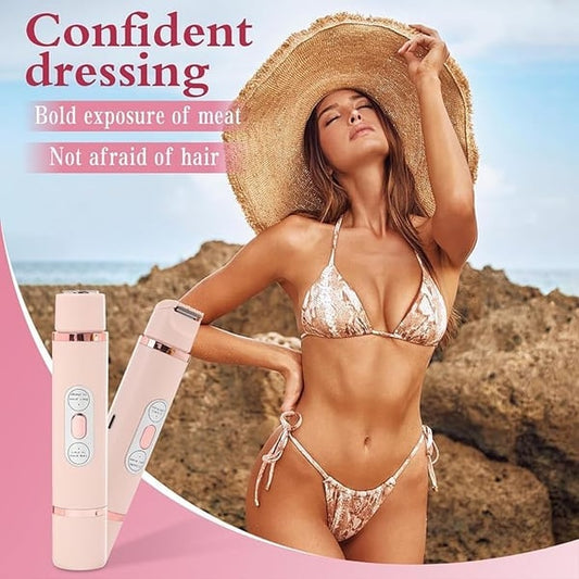 🔥2025 Hot Sale🔥2-in-1 elektrisch draadloos scheerapparaat voor dames