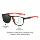 🏃‍♂️ 50% OFF + 1 GRATIS! Okulary sportowe 3w1: fotochromatyczne + wieloogniskowe + filtr niebieskiego. 👓✨