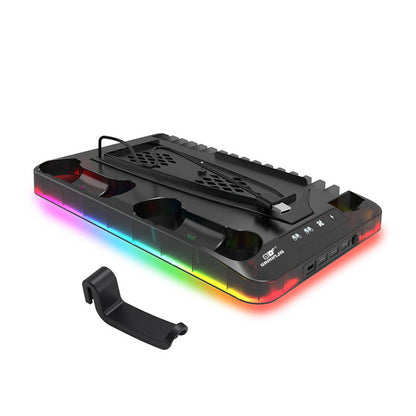 ❤️‍🔥Wielofunkcyjny zestaw podstawek chłodzących do PS5