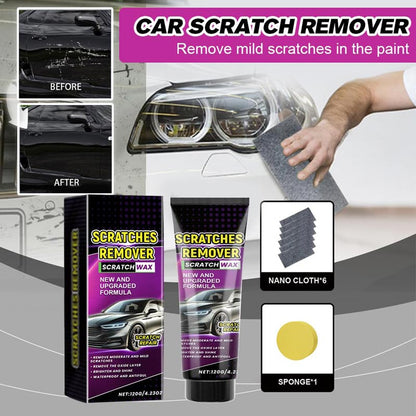 🔥🔥Koop 2 Krijg 1 gratis 🔥Auto krassen remover wax met nano doek