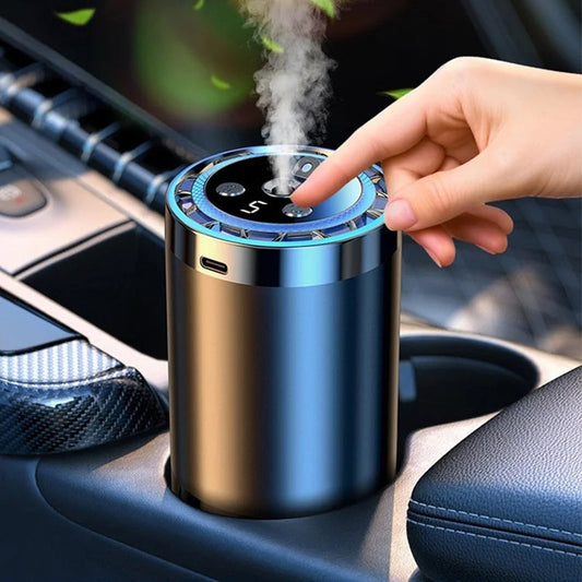 🚗Zomerverkoop - 55% korting🔥Smart Car Diffuser Set met Licht- & Sproeimodi