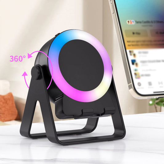 📱🎵4-in-1 Multifunctionele Smartphonehouder met Bluetooth-luidspreker