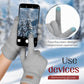 Warme thermische gebreide touchscreen-handschoenen