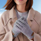 Warme thermische gebreide touchscreen-handschoenen