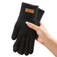 Warme thermische gebreide touchscreen-handschoenen
