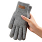 Warme thermische gebreide touchscreen-handschoenen
