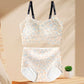 Women's Seamless Leopard Bra & Panty Set