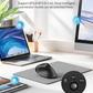 ✨ Ergonomiczna pionowa optyczna mysz bezprzewodowa USB z ładowaniem