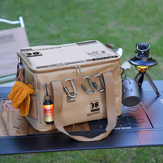 🥳2026 HOT SALE🥳💞50K+ SOLD!💥🌿🧺 50% OFF! Camping Storage Bag – Water-repellent Oxford cloth, PVC waterproof base. External webbing for extra gear. 40kg capacity. Built for the outdoors. 🛡️✨