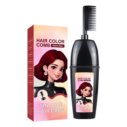 💇‍♀️ 3-in-1 Hair Color Comb | Color, Blend & Apply in One – Easy to Use at Home – Buy 2 Get 1 Free