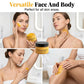 🛁 50% ZNIŻKI 🧴 Peeling do ciała z kurkumą rozjaśniający skórę | Naturalna sól morska, odżywczy olejek jojoba, redukuje nierówny koloryt, do twarzy i ciała.