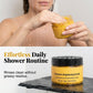 🛁 50% ZNIŻKI 🧴 Peeling do ciała z kurkumą rozjaśniający skórę | Naturalna sól morska, odżywczy olejek jojoba, redukuje nierówny koloryt, do twarzy i ciała.