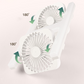 Nowoczesna lampa sufitowa LED 2‑w‑1 z wentylatorem
