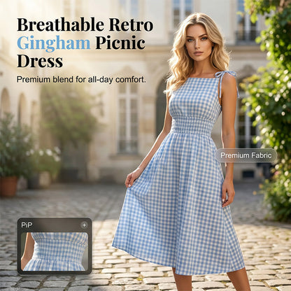 📢📢40% OFF !! ⏰Women's Retro Bubble Sleeve Solid Color Slit Off Shoulder Dress