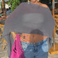 🌺Summer Hot Sale 50% OFF💐Women's Hollow Out Knit Shawl Poncho