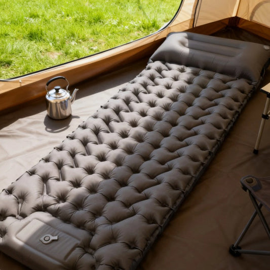 Lekki, przenośny materac dmuchany