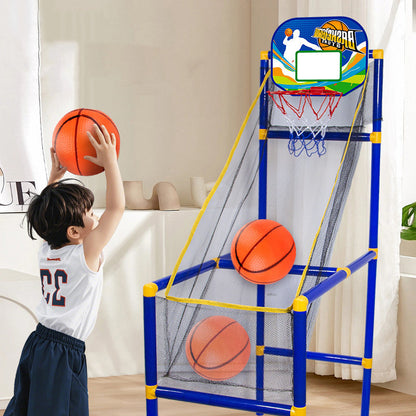 ⛹️Gra zręcznościowa z koszykówką halową dla dzieci (w zestawie 4 piłki)🏀