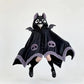 🎁【Summerween】1 szt. Unisex – koc do noszenia w formie peleryny z kapturem i motywem nietoperza