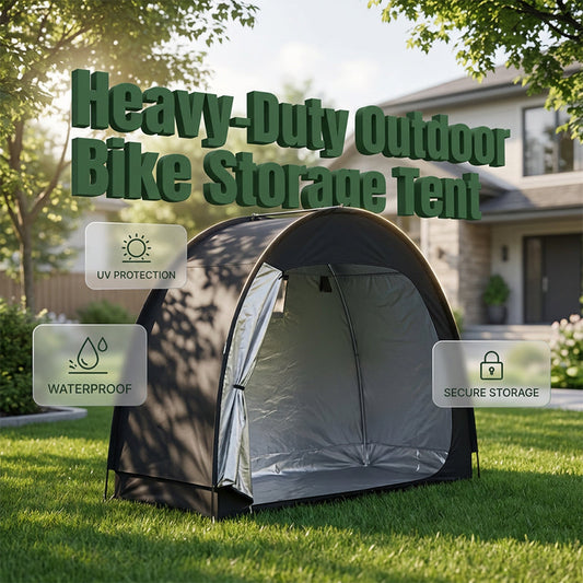 ⏳Oferta ograniczona czasowo: 50% taniej⏰ Wielofunkcyjny, przenośny schowek zewnętrzny na rowery⛺