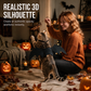 Kostium skrzydeł nietoperza na Halloween dla zwierzęcia